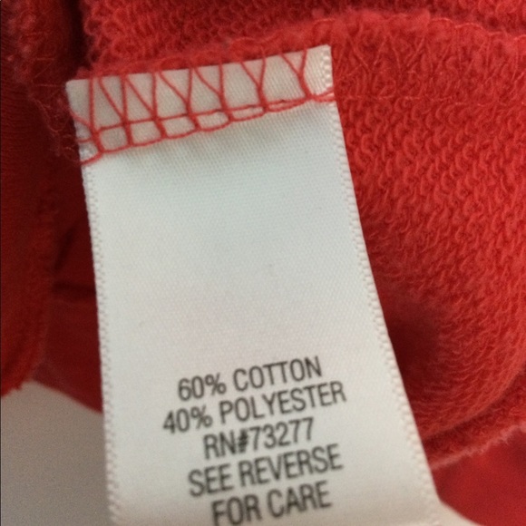 Women’s Croft & Barrow M Medium 8 - 10 Coral Full Zip Sweat Jacket Pockets EUC - Picture 7 of 8